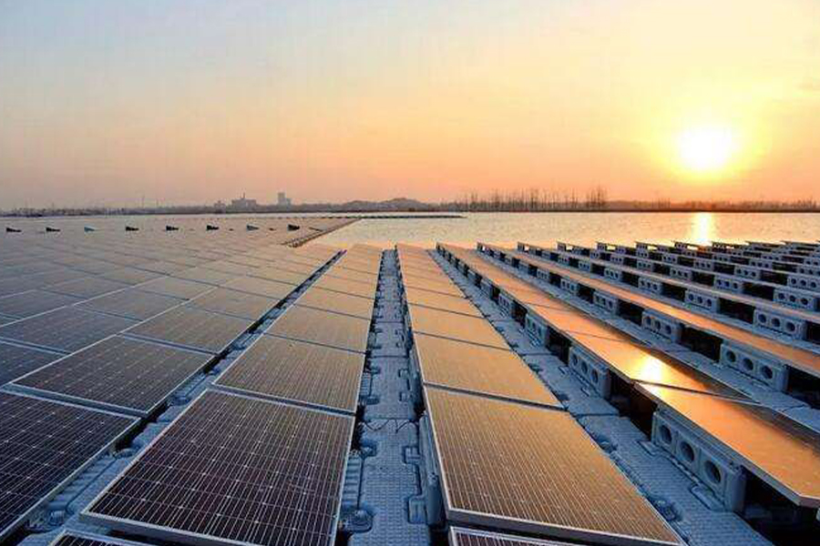 Progetto ibrido solare-pesca del lago Baoying Sheyang (Jiangsu)