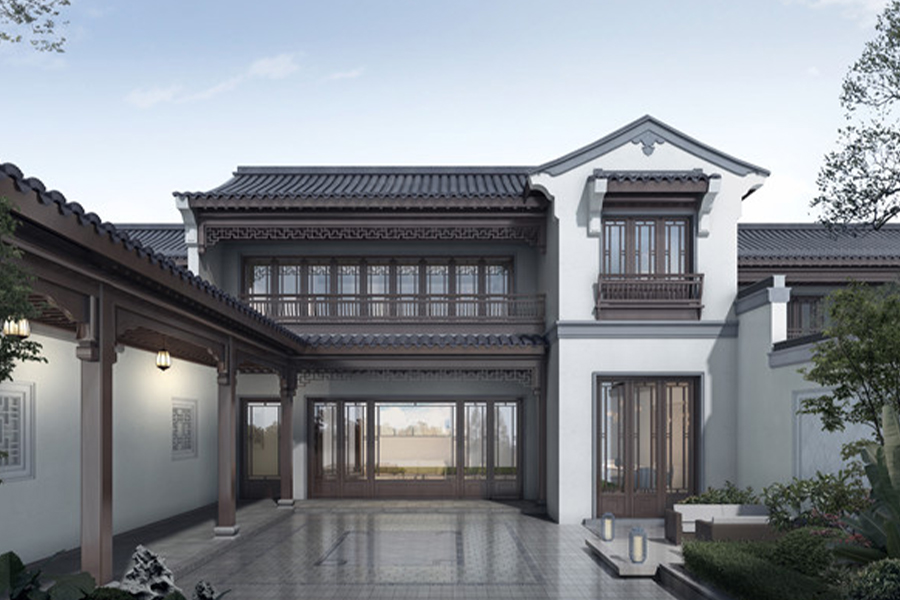 Xuancheng Muxihe Mansion – Progetto di applicazione di porte e finestre